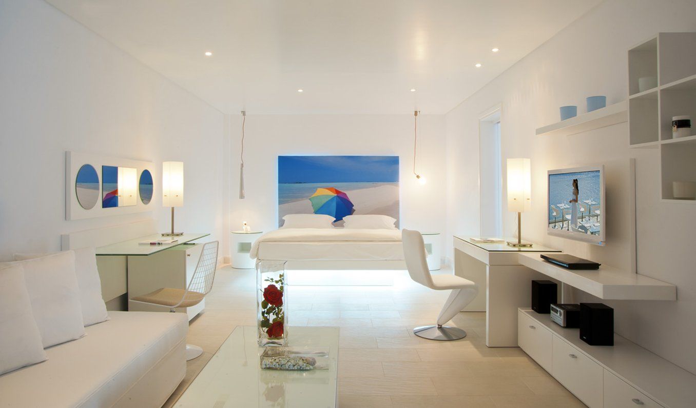 Petasos Beach Resort & Spa - Small Luxury Hotels Of The World Platys Gialos  Rom bilde