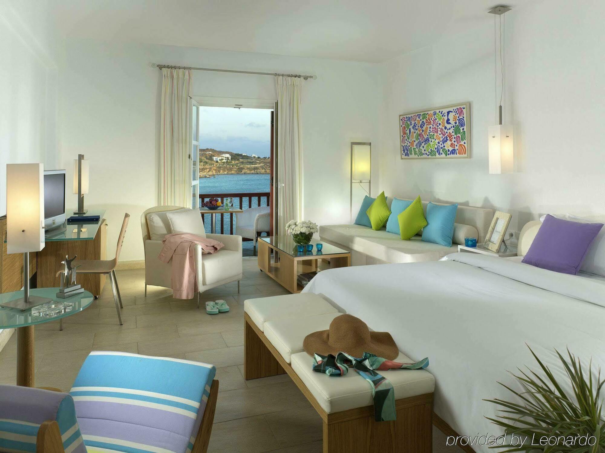 Petasos Beach Resort & Spa - Small Luxury Hotels Of The World Platys Gialos  Rom bilde